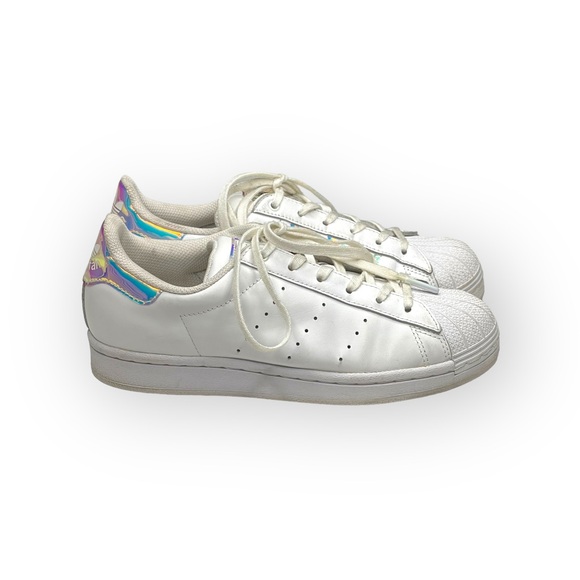 adidas x stan smith ★ Superstar J VS Superstan Sneakers ★ White Iridescent ★ 4.5 - Picture 2 of 16